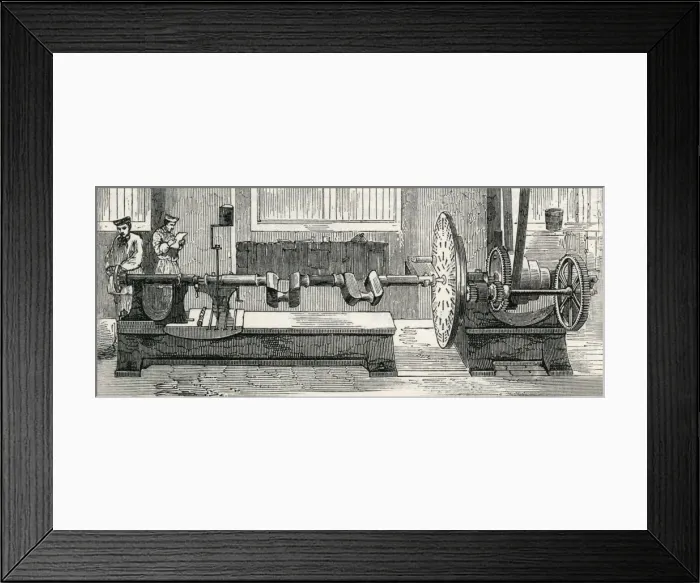 Framed Print : Locomotive manufacture - Great Western Railway, Swindon Framed Print : Locomotive manufacture - Great Western Railway, Swindon