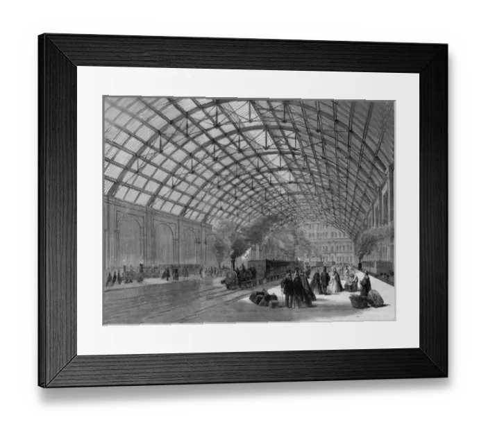 Framed Print : Charing Cross Station Framed Print : Charing Cross Station