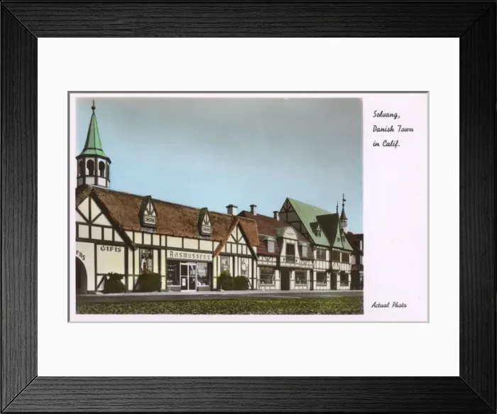 Framed Print : Solvang, Santa Barbara County, California, USA Framed Print : Solvang, Santa Barbara County, California, USA