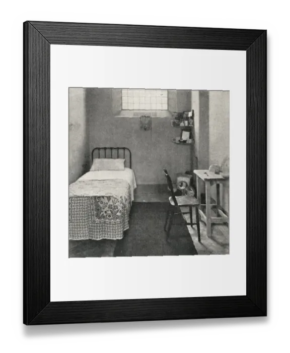 Framed Print : Aylesbury Inebriate Reformatory - Inmate Cell Framed Print : Aylesbury Inebriate Reformatory - Inmate Cell
