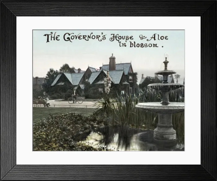 Framed Print : Barnardos Girls Village Home, Barkingside - Governors Hou Framed Print : Barnardos Girls Village Home, Barkingside - Governors Hou