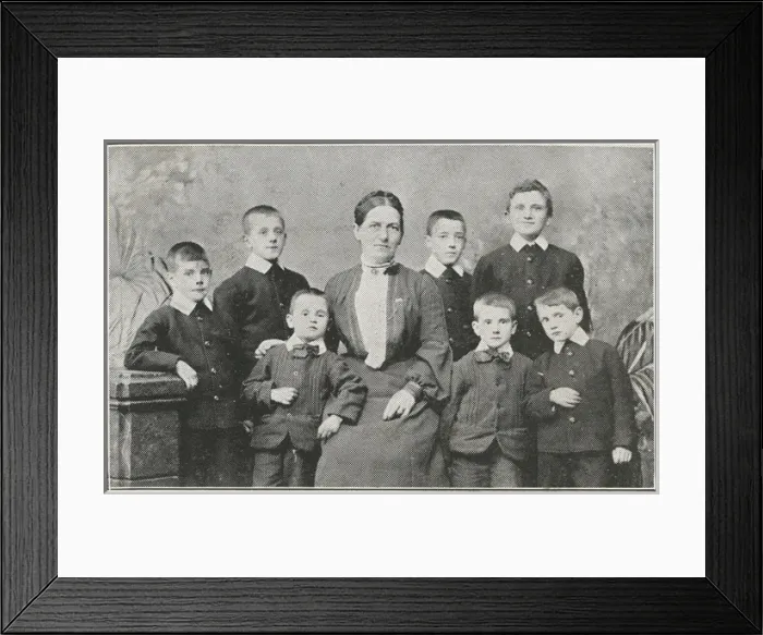 Framed Print : Barnardos Home, Teighmore, Jersey