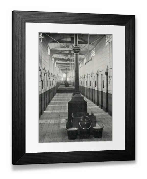 Framed Print : Borstal Cell Corridor Framed Print : Borstal Cell Corridor