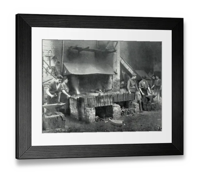 Framed Print : Borstal Smiths Shop Framed Print : Borstal Smiths Shop