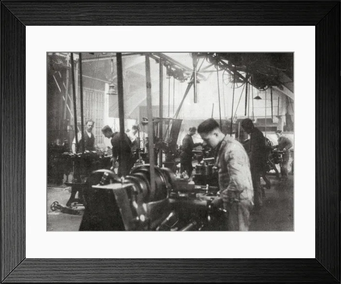 Framed Print : Borstal Workshop Framed Print : Borstal Workshop