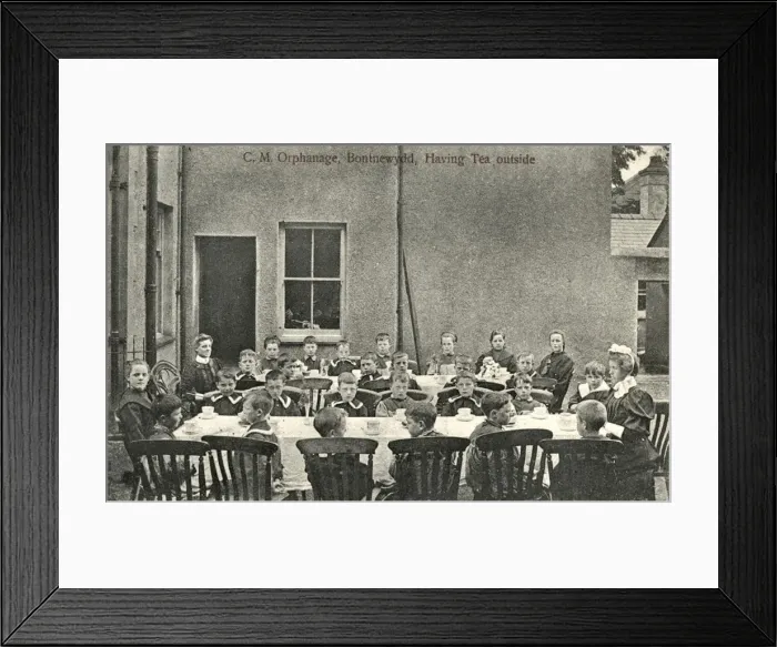 Framed Print : Calvinistic Methodist Childrens Home, Bontnewydd, North Wal Framed Print : Calvinistic Methodist Childrens Home, Bontnewydd, North Wal