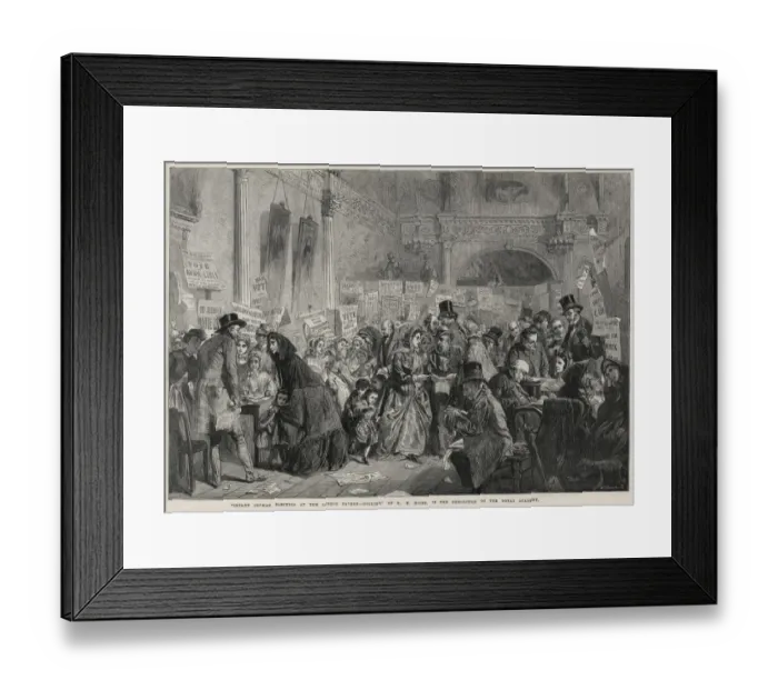 Framed Print : Infant Orphan Election at the London Tavern Framed Print : Infant Orphan Election at the London Tavern