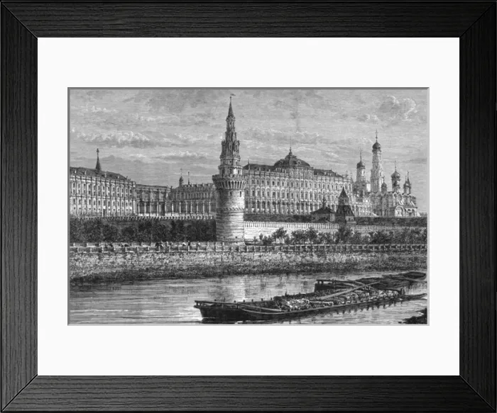 Framed Print : Kremlin / Blancham / Ils1871 Framed Print : Kremlin / Blancham / Ils1871