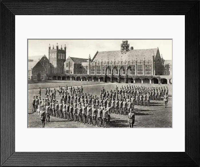 Framed Print : Royal Masonic Institute for Boys, Bushey - Cadet Corps Framed Print : Royal Masonic Institute for Boys, Bushey - Cadet Corps