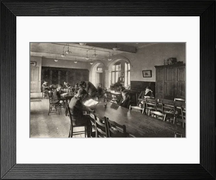 Framed Print : Royal Masonic Institute for Boys, Bushey - House Room Framed Print : Royal Masonic Institute for Boys, Bushey - House Room
