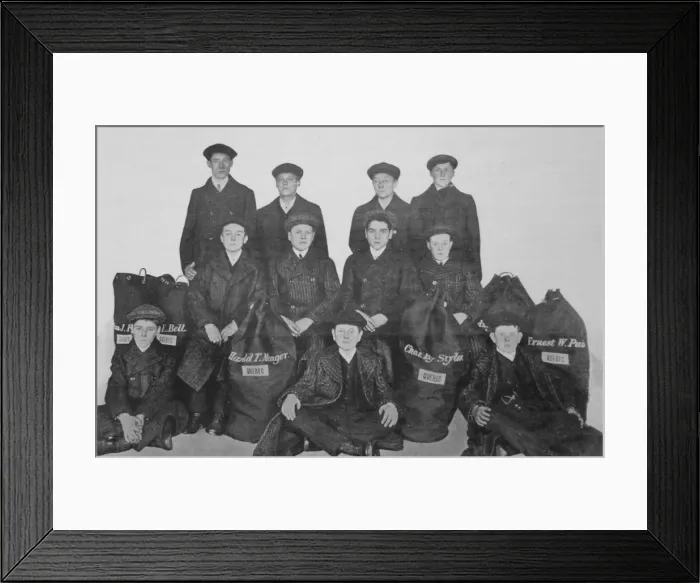 Framed Print : Shaftesbury Homes Emigrants Framed Print : Shaftesbury Homes Emigrants