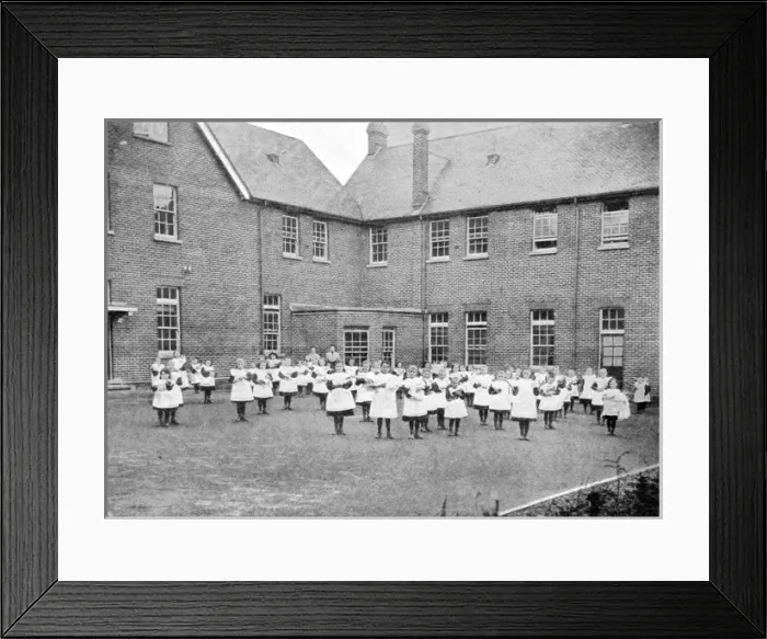 Framed Print : Shaftesbury Home for Little Girls, Royston, Hertfordshire Framed Print : Shaftesbury Home for Little Girls, Royston, Hertfordshire