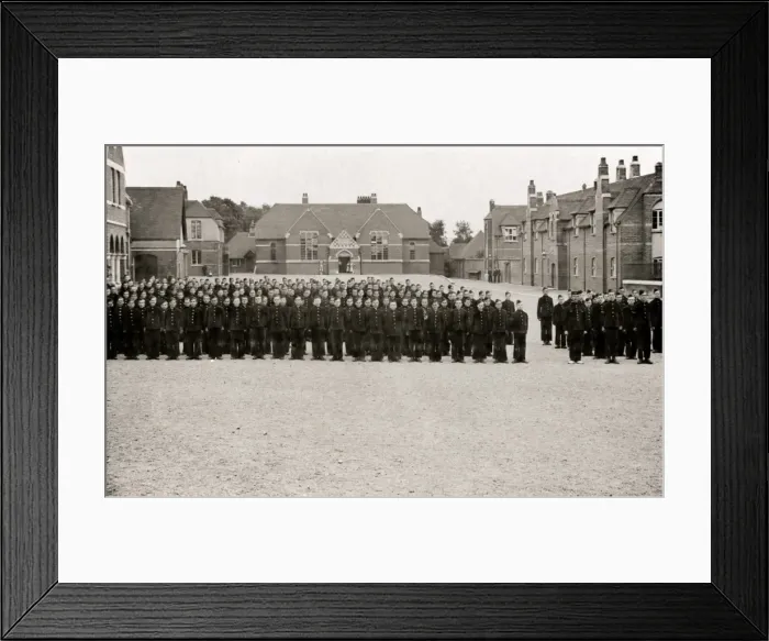 Framed Print : Industrial School Parade Framed Print : Industrial School Parade