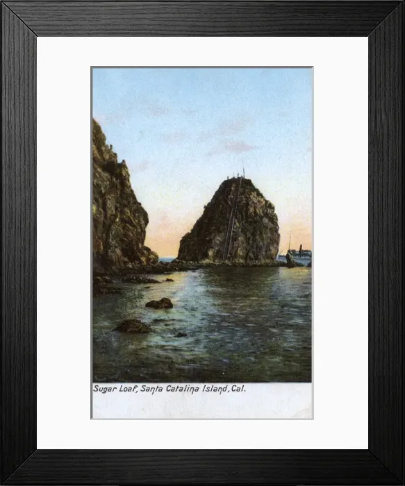 Framed Print : Sugar Loaf Rock, Santa Catalina Island, California, USA Framed Print : Sugar Loaf Rock, Santa Catalina Island, California, USA
