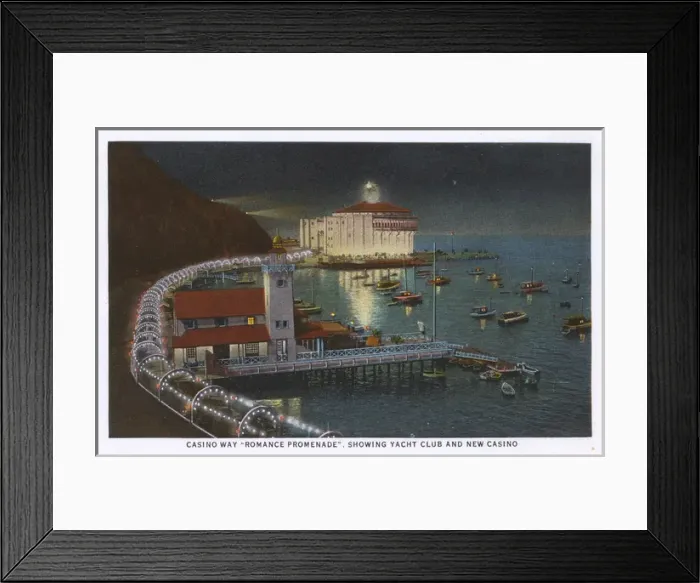 Framed Print : Casino building, Santa Catalina Island, California, USA Framed Print : Casino building, Santa Catalina Island, California, USA