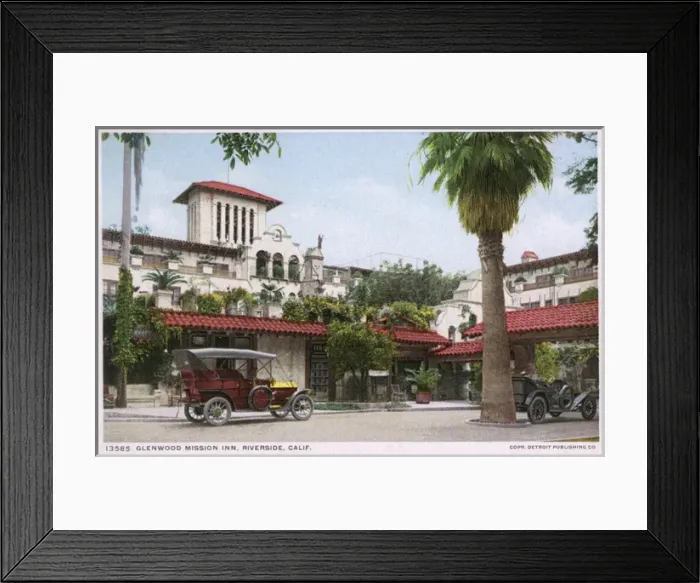 Framed Print : Glenwood Mission Inn, Riverside, California, USA Framed Print : Glenwood Mission Inn, Riverside, California, USA