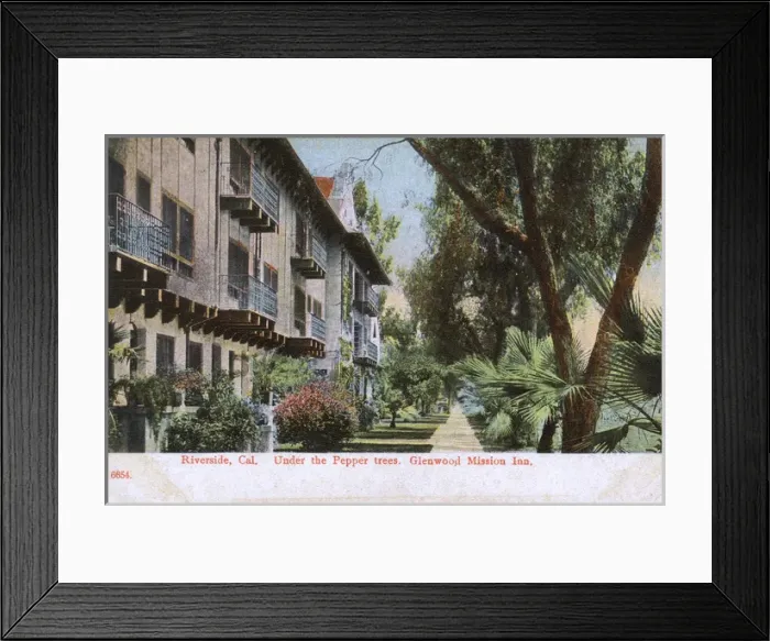 Framed Print : Glenwood Mission Inn, Riverside, California, USA Framed Print : Glenwood Mission Inn, Riverside, California, USA