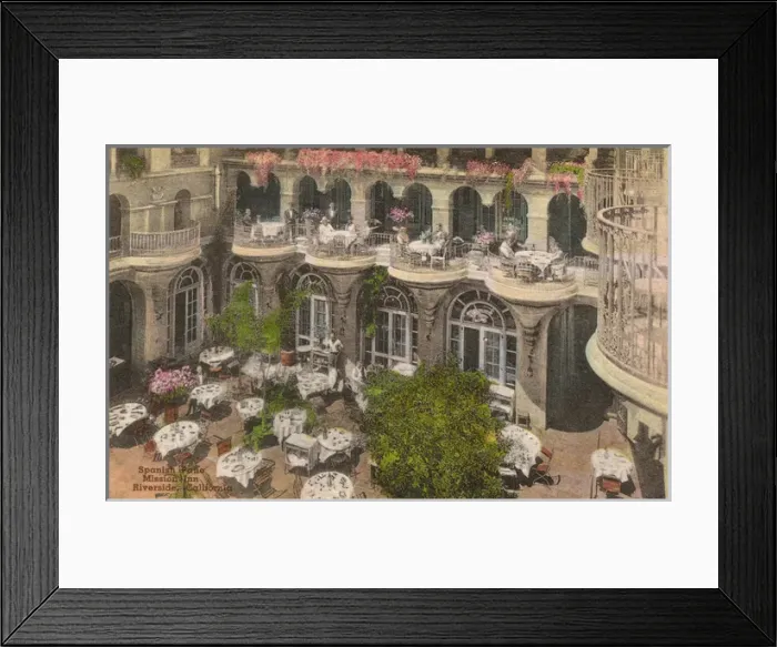 Framed Print : Glenwood Mission Inn, Riverside, California, USA Framed Print : Glenwood Mission Inn, Riverside, California, USA