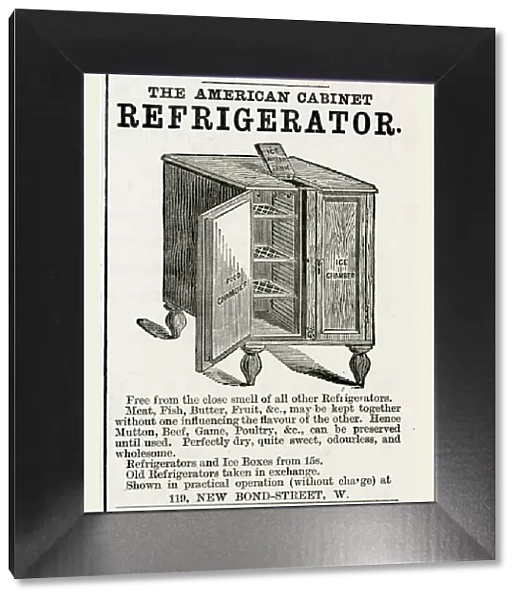 American refrigerator & ice box 1883