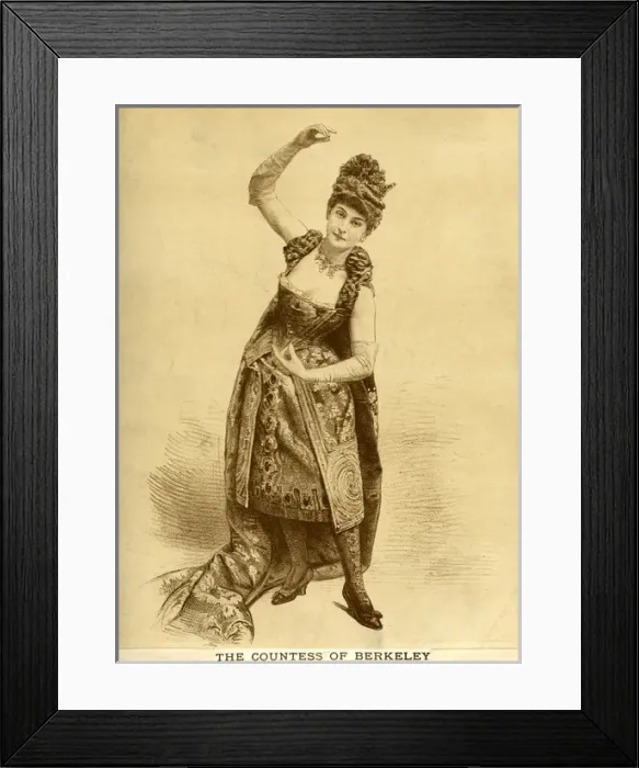 Framed Print : Countess of Berkeley Framed Print : Countess of Berkeley