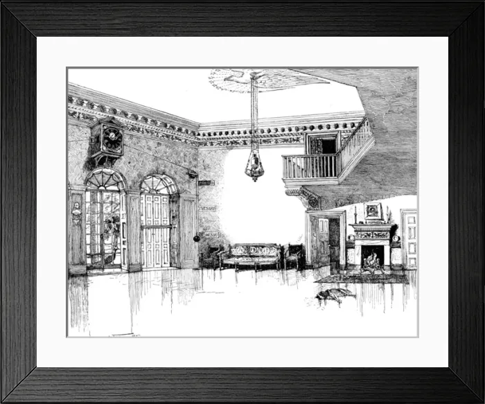 Framed Print : Monticello / Century / P649 Framed Print : Monticello / Century / P649