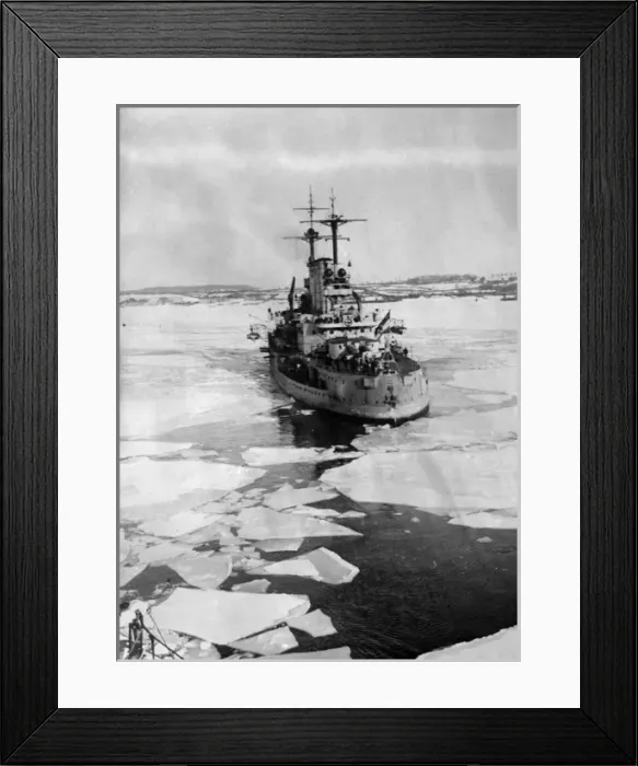 Framed Print : Icebreaker in Baltic Sea Framed Print : Icebreaker in Baltic Sea