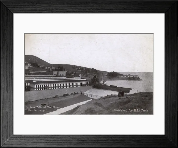 Framed Print : San Quentin Penitentiary, Marin County, California, USA Framed Print : San Quentin Penitentiary, Marin County, California, USA