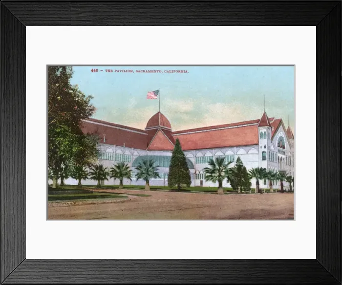 Framed Print : The Pavilion, Sacramento, California, USA Framed Print : The Pavilion, Sacramento, California, USA