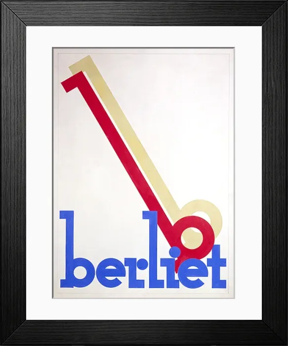 Framed Print : Advert / Berliet Cars 1927 Framed Print : Advert / Berliet Cars 1927