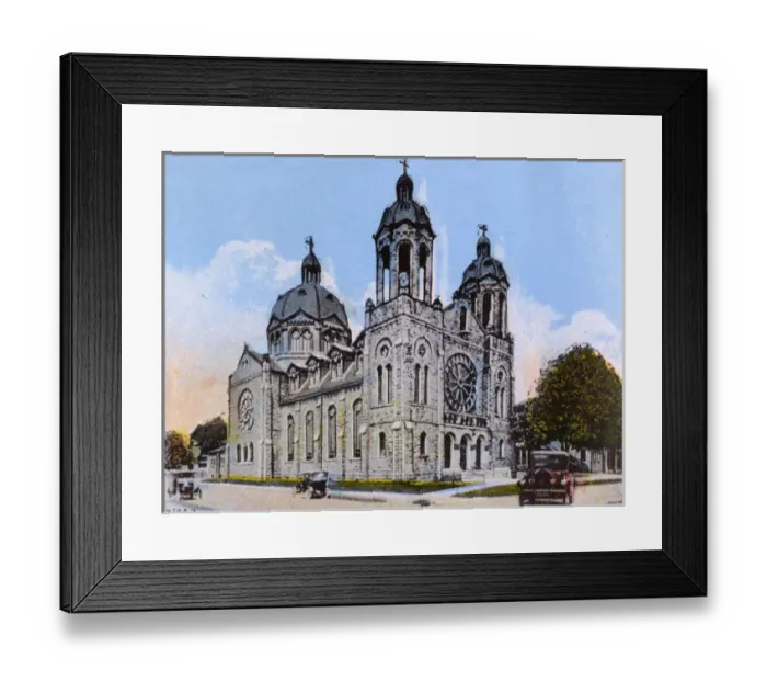 Framed Print : Toledo, Ohio, USA - Church of the Good Shepherd Framed Print : Toledo, Ohio, USA - Church of the Good Shepherd