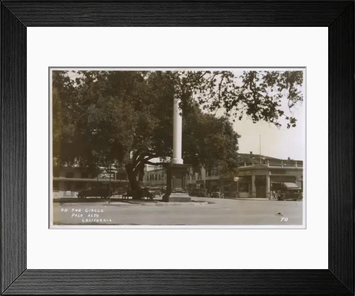 Framed Print : On the Circle, Palo Alto, Santa Clara, California, USA Framed Print : On the Circle, Palo Alto, Santa Clara, California, USA