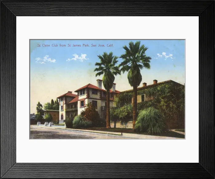 Framed Print : St Claire Club, San Jose, Santa Clara, California, USA Framed Print : St Claire Club, San Jose, Santa Clara, California, USA
