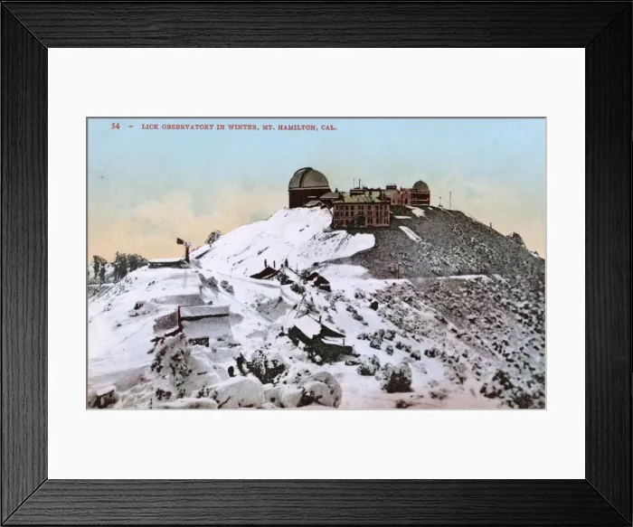 Framed Print : Lick Observatory, San Jose, Santa Clara, California, USA Framed Print : Lick Observatory, San Jose, Santa Clara, California, USA