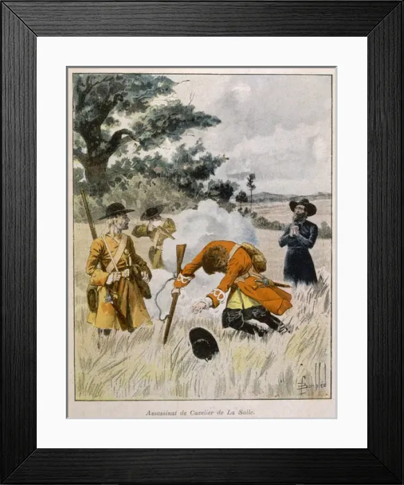 Framed Print : LA Salle Murdered Framed Print : LA Salle Murdered