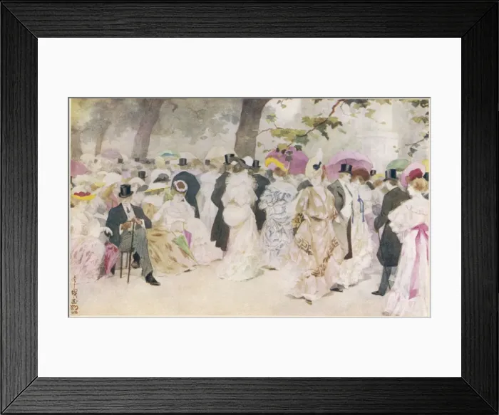 Framed Print : Social / Hyde Park Parade Framed Print : Social / Hyde Park Parade