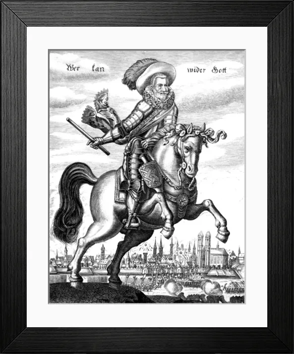 Framed Print : Count von Tilly Framed Print : Count von Tilly