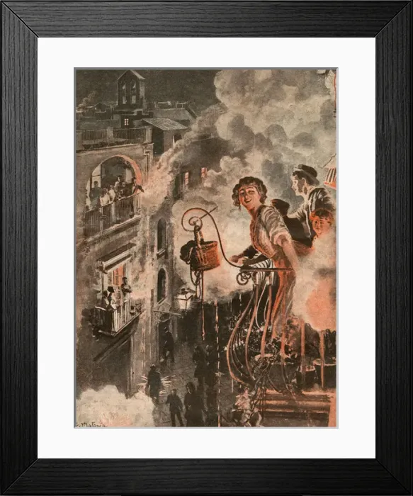 Framed Print : Italian New Year Custom Framed Print : Italian New Year Custom