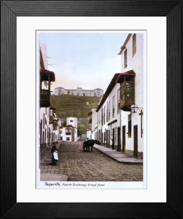 Framed Print : Grand Hotel, Puerto Orotava, Tenerife, Canary Islands Framed Print : Grand Hotel, Puerto Orotava, Tenerife, Canary Islands