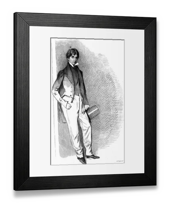 Framed Print : Leigh Hunt / Crowquill Framed Print : Leigh Hunt / Crowquill