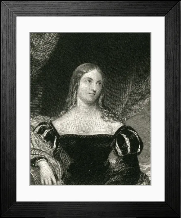 Framed Print : Countess Guiccioli / West Framed Print : Countess Guiccioli / West
