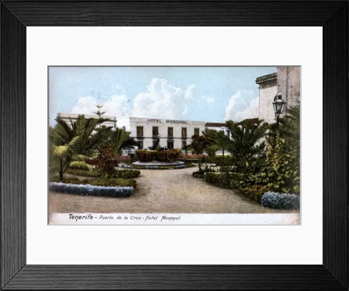 Framed Print : Hotel Monopol, Puerto de la Cruz, Tenerife, Canary Islands Framed Print : Hotel Monopol, Puerto de la Cruz, Tenerife, Canary Islands