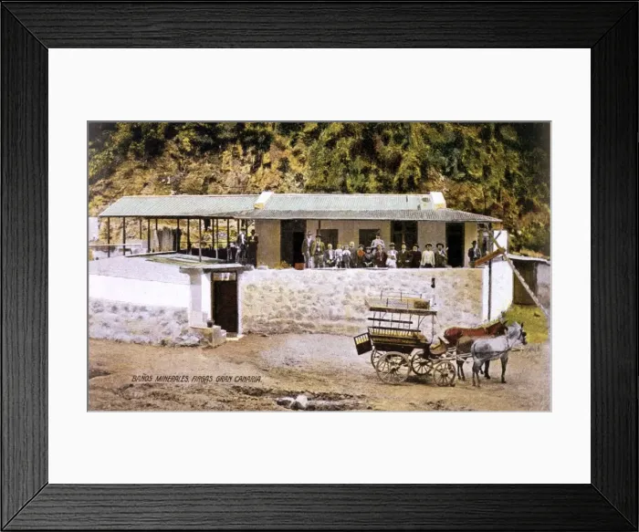 Framed Print : Mineral baths, Firgas, Gran Canaria, Canary Islands Framed Print : Mineral baths, Firgas, Gran Canaria, Canary Islands