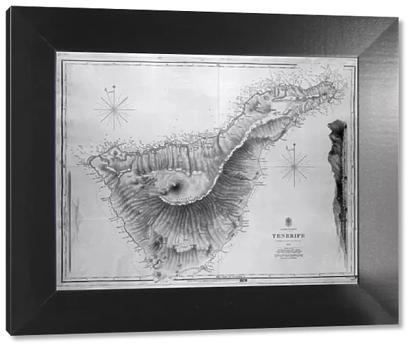 Map of Tenerife, Canary Islands