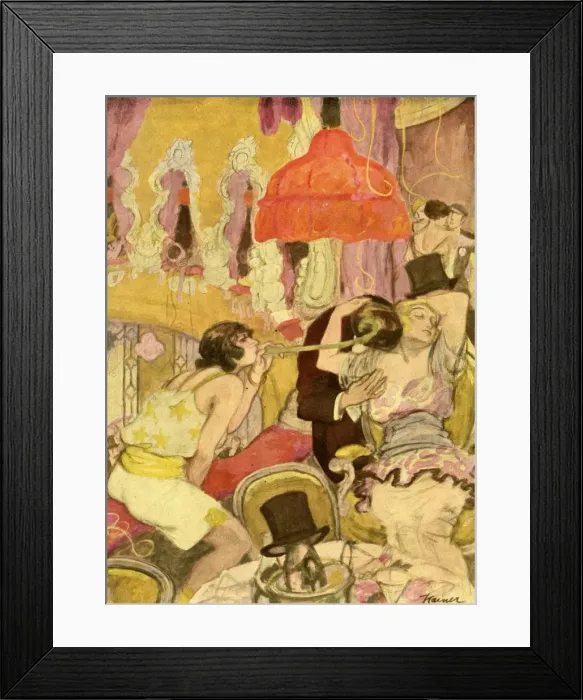 Framed Print : German Carnival Party Framed Print : German Carnival Party