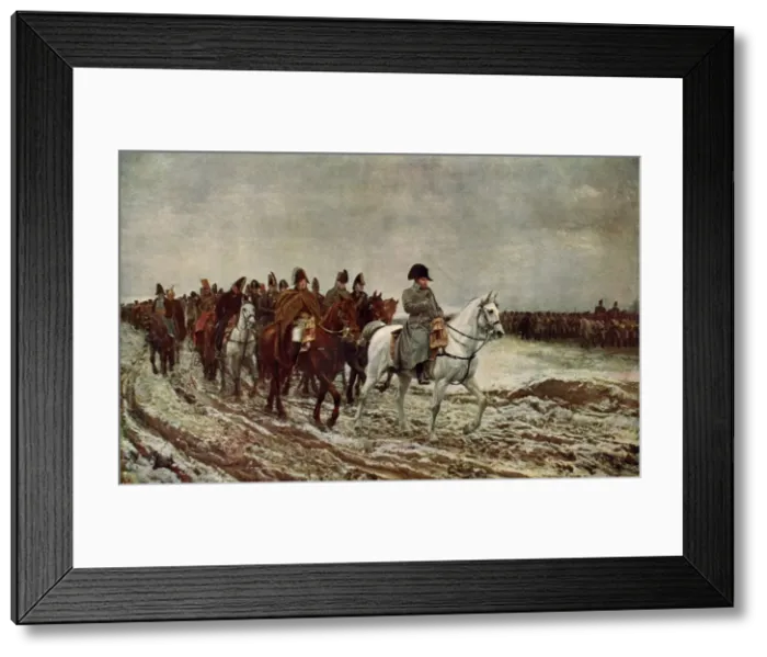 Framed Print : Napoleon in 1814 (Col) Framed Print : Napoleon in 1814 (Col)