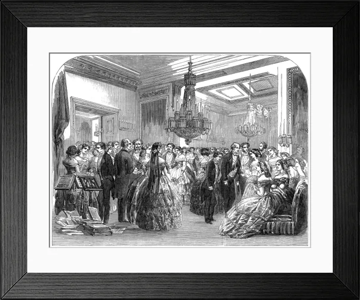 Framed Print : Ball at Downing Street Framed Print : Ball at Downing Street