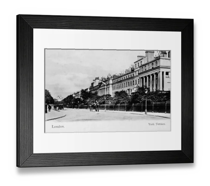 Framed Print : York Terrace, Regents Park, London Framed Print : York Terrace, Regents Park, London