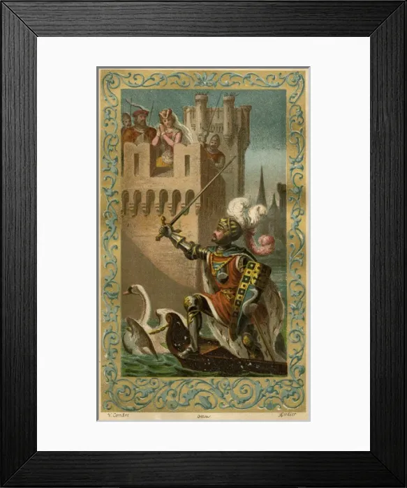 Framed Print : Frontispiece, Legends of Origins Framed Print : Frontispiece, Legends of Origins