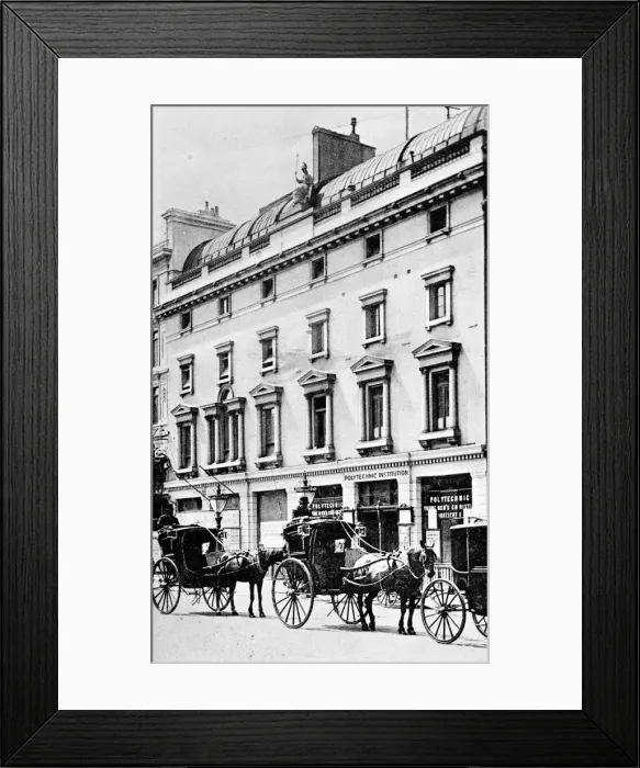 Framed Print : Polytechnic Institution, Regent Street, London Framed Print : Polytechnic Institution, Regent Street, London