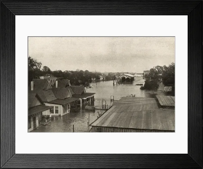 Framed Print : Mississippi Flood / 1927 Framed Print : Mississippi Flood / 1927